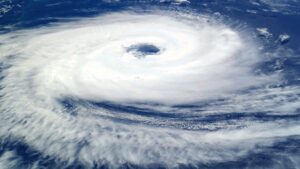 Cyclone in Sea