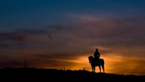Sunset Horse Riding